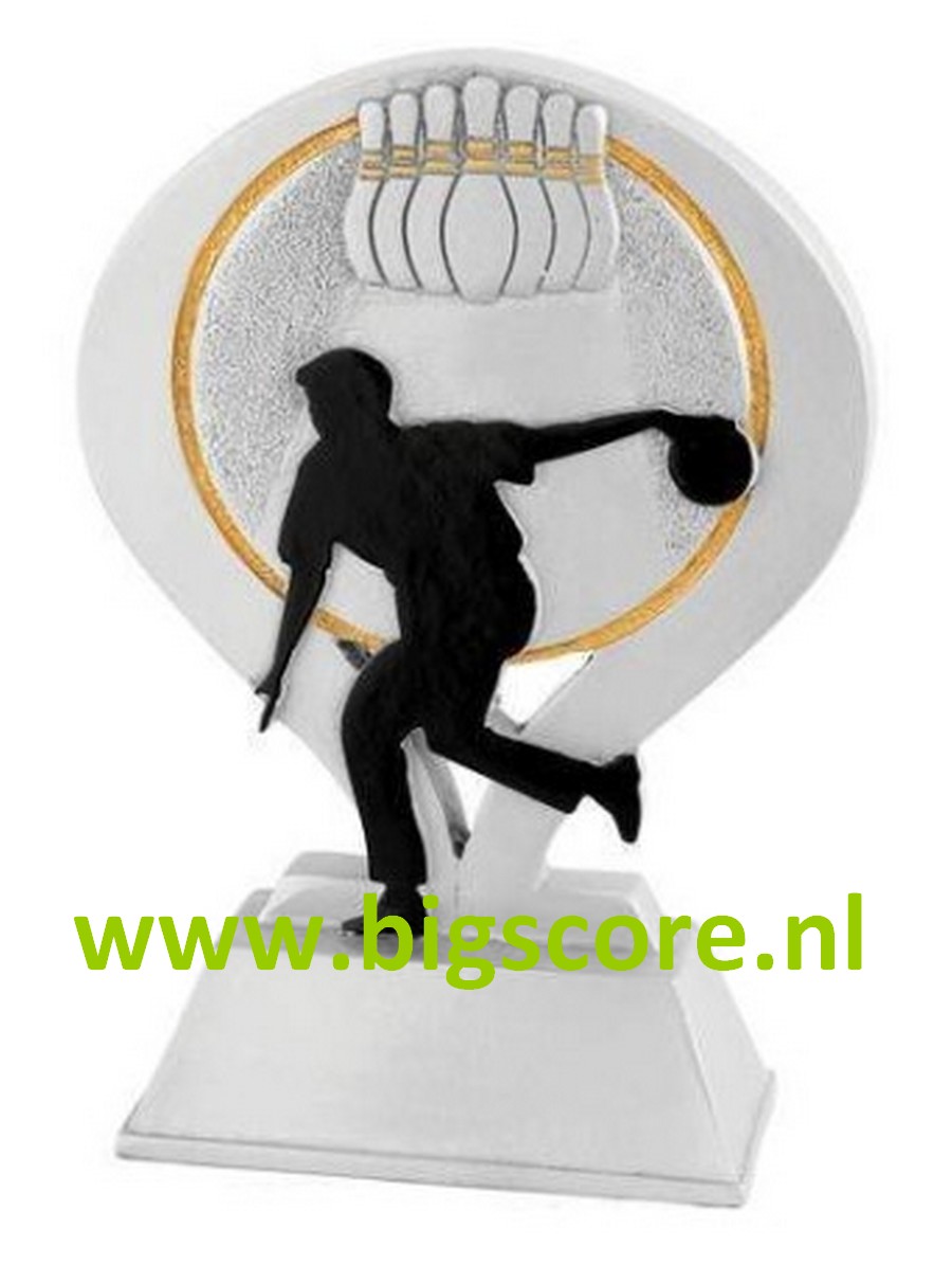 Bowlen BO-02.B Resinbeeld LAATSTE OP=OP!!